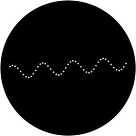 Rosco Glasgobo 77918 ( DHA # 918) Laser Wave