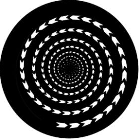 Rosco Metallgobo 77930 ( DHA # 930) Tunnel Vision