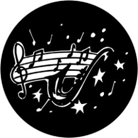 Rosco Metallgobo 77934 ( DHA # 934) Solo Saxophone