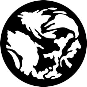 Rosco Metallgobo 77956 ( DHA # 956) Camouflage (Brown)