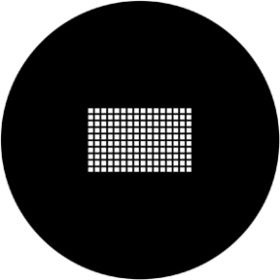 Rosco Glasgobo 77986 ( DHA # 986) Les Mis Grill 5