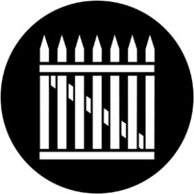 Rosco Glasgobo 78034 ( DHA # 8034) Picket Gate