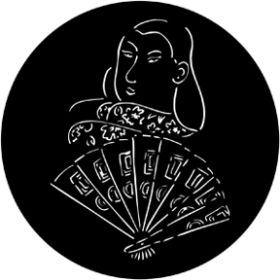 Rosco Metallgobo 78151 ( DHA # 8151) Spanish Dancer