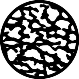 Rosco Metallgobo 78220 ( DHA # 78220) Wrinkles (Large)