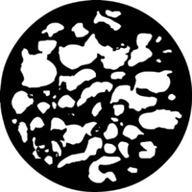 Rosco Metallgobo 78223 ( DHA # 78223) Leaf Blobs