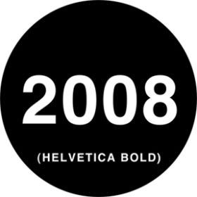 Rosco Metallgobo 78261 ( DHA # 8261) Helvetica Dates