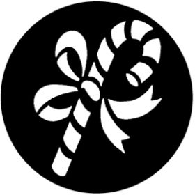 Rosco Metallgobo 78375 ( DHA # 78375) Candy Cane