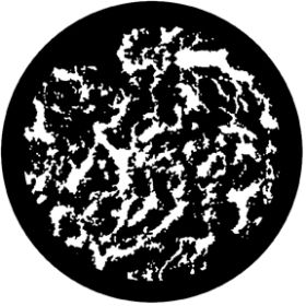 Rosco Metallgobo 78417 ( DHA # 78417) Tight Stipple