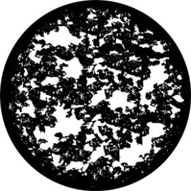 Rosco Metallgobo 78418 ( DHA # 78418) Open Stipple