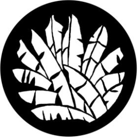 Rosco Metallgobo Banana Leaves