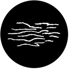 Rosco Metallgobo Striped Gouge