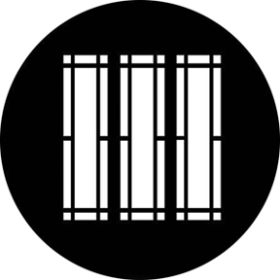 Rosco Metallgobo Triple Victorian