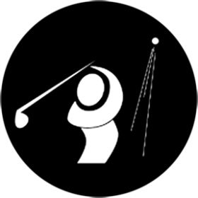 Rosco Metallgobo Golfer