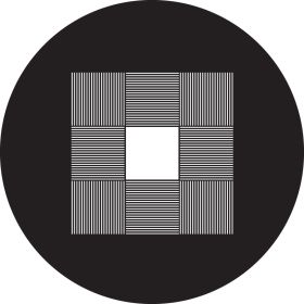 Rosco Metallgobo 9 Square Open