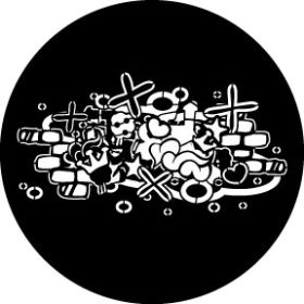 Rosco Metallgobo Abstract Graffitti 2