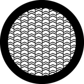 Rosco Metallgobo Arrow Weave Open