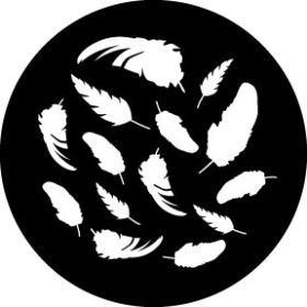 Rosco Metallgobo Feather Breakup