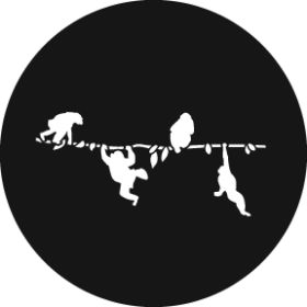 Rosco Metallgobo Monkeys