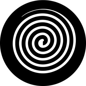 Rosco Metallgobo Spiral Path Inverse