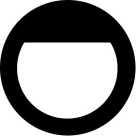 Rosco Metallgobo Quarter Shutter