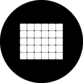 Rosco Metallgobo Window 8