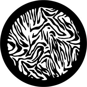 Rosco Glasgobo 78744 Zebra Print 1