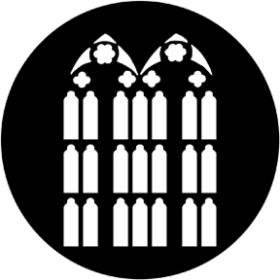 Rosco Metallgobo 79018 ( DHA # 99018) Double Belfry