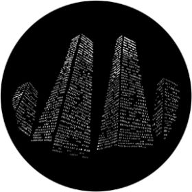 Rosco Metallgobo 79025 ( DHA # 99025) Tall Towers