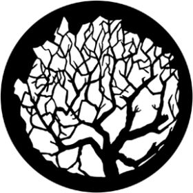 Rosco Metallgobo 79101 ( DHA # 99101) Winter Tree 1