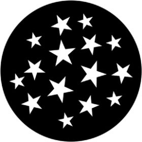 Rosco Metallgobo 79219 ( DHA # 99219) Stars 9