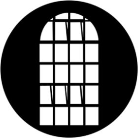Rosco Metallgobo 79313 ( DHA # 99313) Victorian School Window
