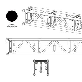 Sixty82 ALPHA82 MTS L39 LED-Traverse schwarz