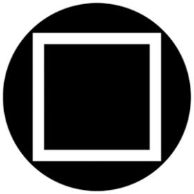 Rosco Glasgobo 81116 ( DHA # 81116) Square Outline