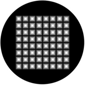 Rosco Glasgobo 81137 ( DHA # 81137) Pyramid Highlights