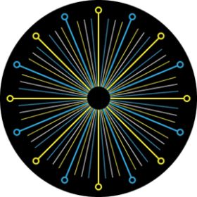 Rosco Glasgobo 86625 ( DHA # 8325) Colored Time