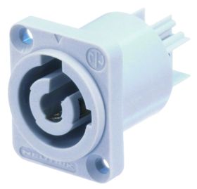 Neutrik NAC 3 MPB Powercon Einbaubuchse grau