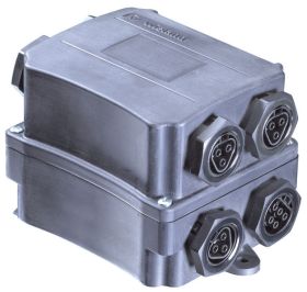 Wieland RST Kompaktverteiler 1 Eingang -> 7 Ausgänge 