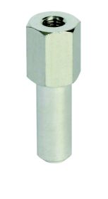 Doughty T73350 16mm Zapfen M10 female, Alu