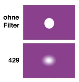 LEE Diff.-Filter-Rolle Nr. 429 Quiet Frost