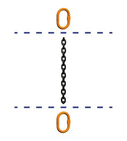 fiRSTstage Kettengehänge Einzelstrang AA, Ketten-Nenndicke 10 mm