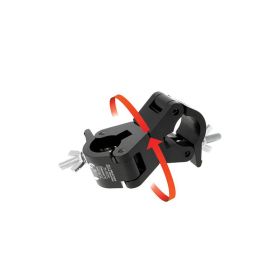 Doughty IP57110 All Weather Swivel Coupler Doppel-Traversenschelle, schwarz