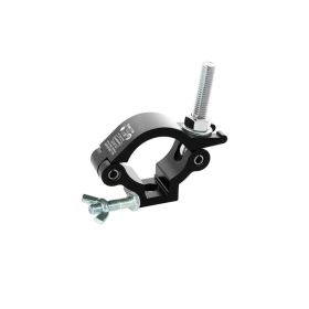 Doughty IP58086 All Weather Slimline Lightweight Hook Clamp Traversenschelle, schwarz