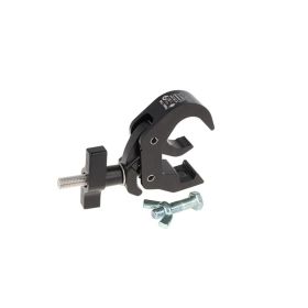 Doughty IP58306 All Weather Slimline Quick Trigger Hook Clamp Traversenschelle, schwarz