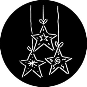 Rosco Metallgobo 76536 ( DHA # 6536) Dangling Stars