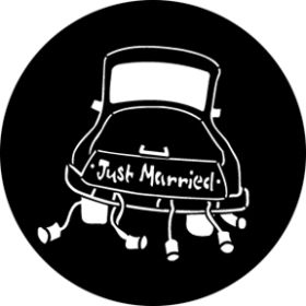 Rosco Metallgobo 76545 ( DHA # 6545) Just Married 2