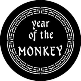 Rosco Glasgobo 77652D ( DHA # 652) Year Of The Monkey