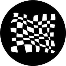 Rosco Metallgobo 78052 ( DHA # 8052) Chequered Flag 3