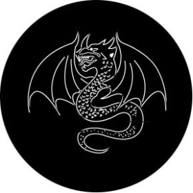 Rosco Glasgobo 78634 Dragon Tatoo