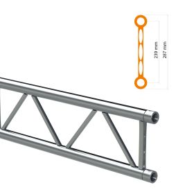 Sixty82 TPM29L 2-Punkt Traverse, gerade Längen