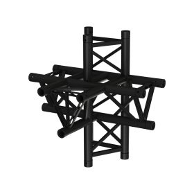 Sixty82 TPM29T-C521, 5-Wege 3-Punkt Traversen-Ecke, schwarz FT